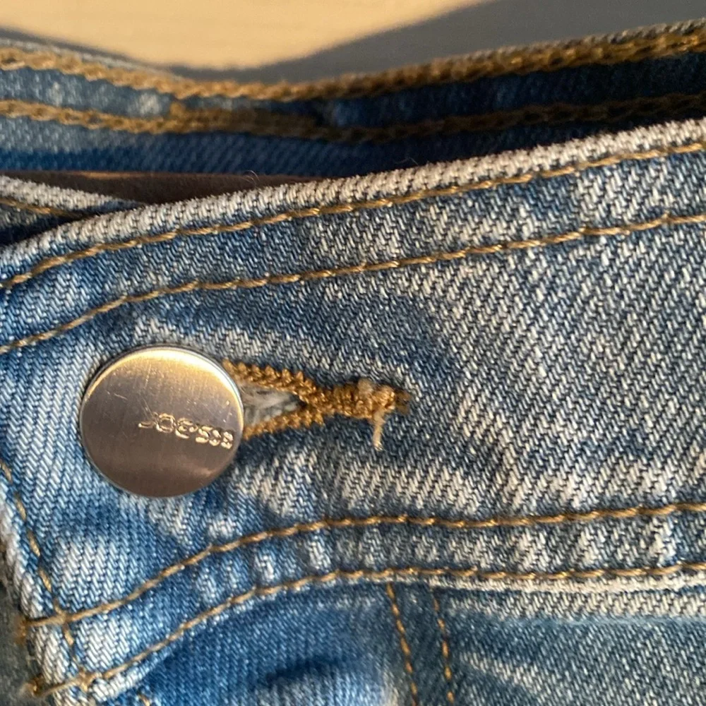 Joes NWT Phoebe Patch Pocket Button Fly High-Rise Barrel Leg Denim Jeans Size 29 - Picture 9 of 14